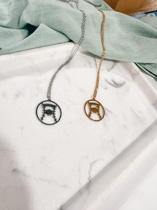 Baseball/Softballl Necklace