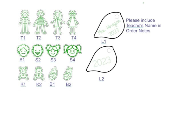 Apple Shaker Ornament and Shelf Sitter