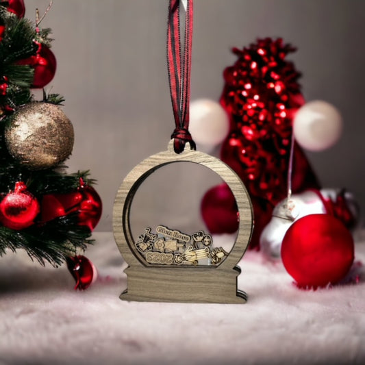 Snowglobe Shaker Ornament