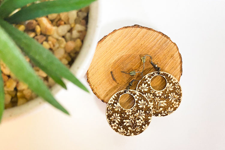 Wooden Earrings