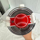 Baseball Tumbler Topper