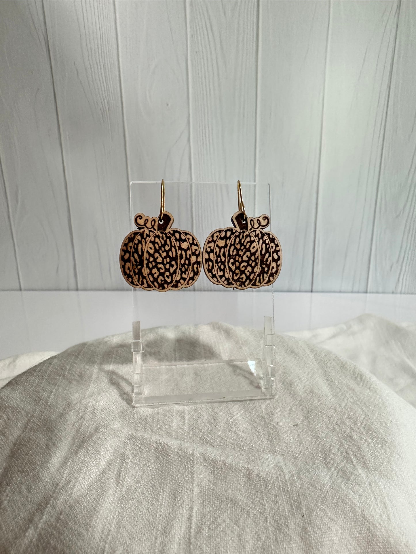 Pumpkin Stud Dangles