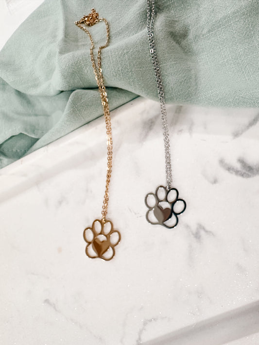 🐾Engraved Mascot Necklace