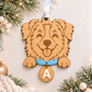 Personalized Wooden Pet Christmas Ornament
