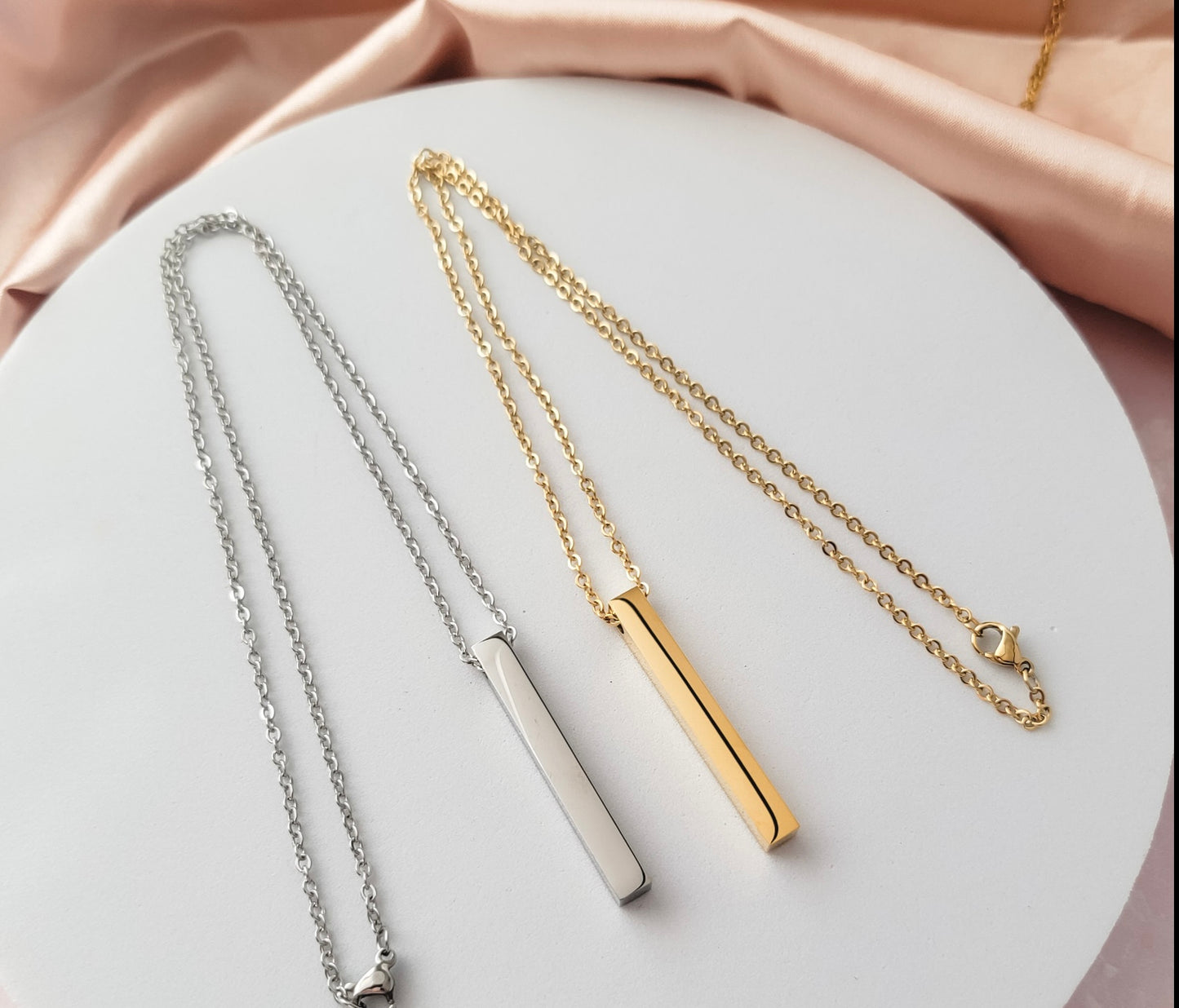 Vertical Bar Necklace