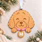 Personalized Wooden Pet Christmas Ornament