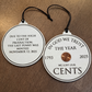 Historic Penny Ornament