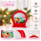 Holiday Shaker Snow Globe Ornament – Christmas Mix Theme