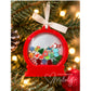 Holiday Shaker Snow Globe Ornament – Christmas Mix Theme
