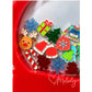 Holiday Shaker Snow Globe Ornament – Christmas Mix Theme