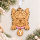 Personalized Wooden Pet Christmas Ornament