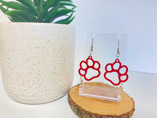 Tiger Paw Earrings